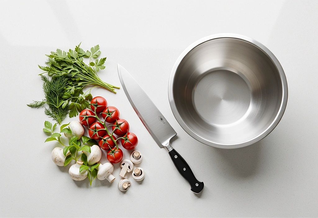 Preparazione professionale ingredienti